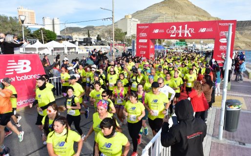 Luján Urrutia y Laureano Rosa celebraron en los 21K New Balance Comodoro