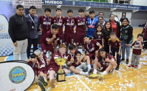 Futsal: Lanús Infantil “A” y Titanes Negro, campeones del Nacional de Clubes C13-C15 Sur