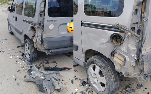 Le chocaron el vehículo mientras dormía y nadie se hizo cargo