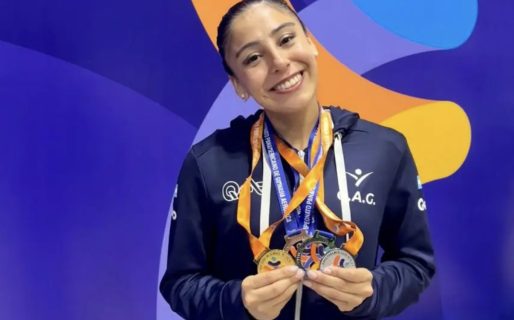 Gimnasia Aeróbica: Otra gran actuación internacional de Valentina Ramos Mercegué