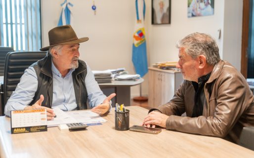 Othar mantuvo un encuentro con Taboada por el Predio Polideportivo que se edificará en zona norte