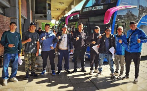 La Selección Chubutense de Boxeo partió hoy rumbo a Puerto Deseado