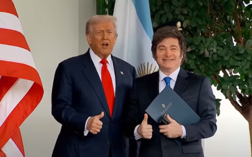 Milei se reúne con Donald Trump en la Casa Blanca