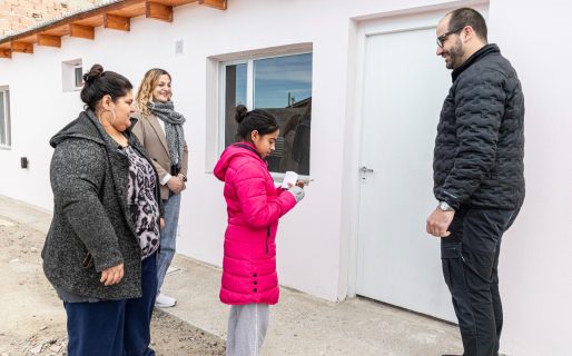 Se entregaron dos viviendas sociales a familias en situación de vulnerabilidad