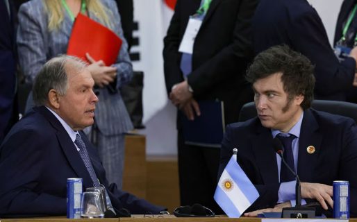 El canciller Gerardo Werthein le presentó su renuncia a Javier Milei