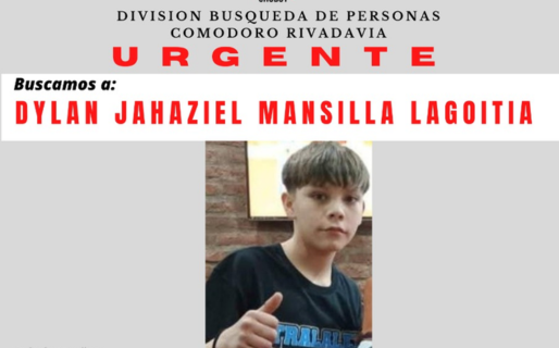 Buscan a un adolescente de 13 años que fue visto por última vez en Km 8