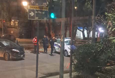 Fuerte accidente en el barrio Roca
