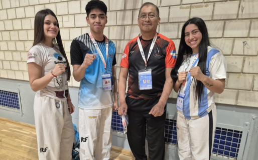 Taekwondistas comodorenses debutan en el Mundial ITF Croacia 2025