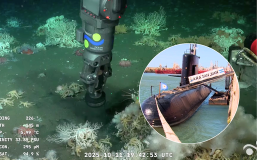 Ciencia y memoria en el Mar Argentino: el emotivo homenaje de una expedición científica al ARA San Juan