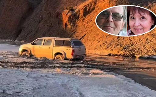 La búsqueda de los jubilados en Rocas Coloradas: familiares piden abrir la camioneta que apareció encajada en el barro