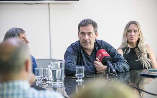 Luque en Madryn: «La pesca, el empleo, el turismo y la defensa de los recursos de Chubut serán prioridades en el Congreso»