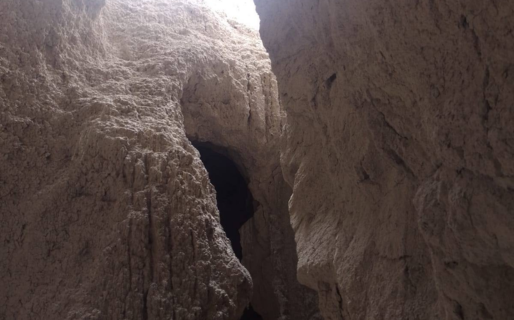 “Son como hormigueros”: así son por dentro los sumideros de Rocas Coloradas