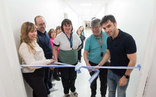 Torres habilitó el sector de Diagnóstico por Imágenes del Hospital Alvear