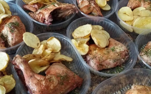 Invitar a sumarse a una campaña solidaria para una Navidad con comida para todos