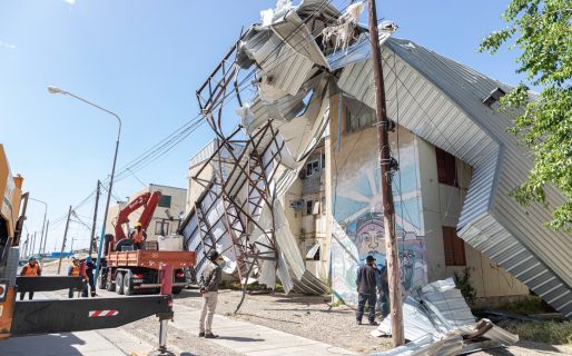 Se intensifican las tareas tras el intenso temporal de viento