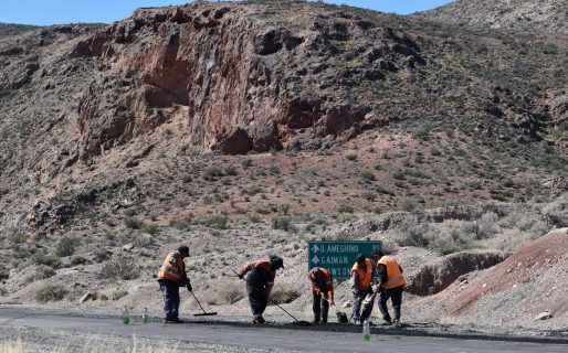 Vialidad Nacional avanza con trabajos de conservación en distintas rutas