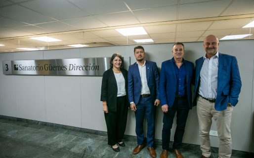 Firma de convenio entre la Obra Social de Trabajadores del Petróleo y Gas Privado del Chubut y el Sanatorio Güemes de Buenos Aires