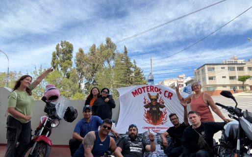 Moteros CR reunió una gran cantidad de insumos para bomberos de la Cordillera