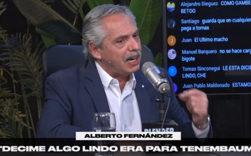 Alberto Fernández dijo que el video con Tamara Pettinato era para Ernesto Tenembaum