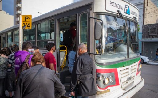 Alerta roja por vientos: Comodoro sin colectivos hasta nuevo aviso