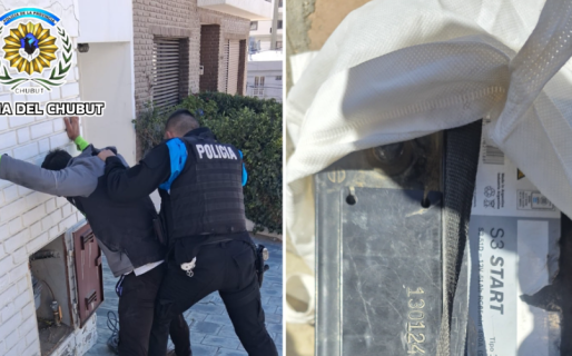 Robó la bateria de un auto, pero el dueño lo vio y llamó a la policía