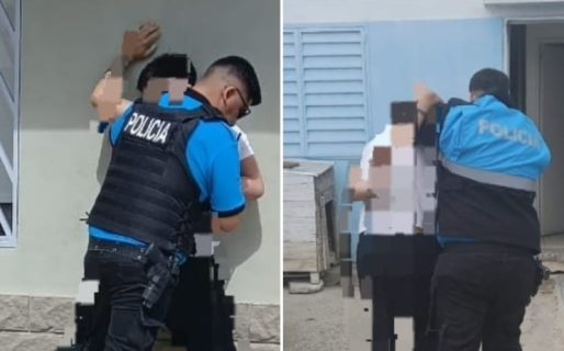 Robó un teléfono de un vehículo estacionado y fue atrapado en plena huida