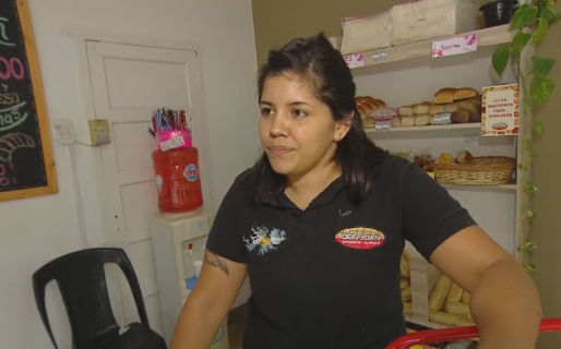 La palabra de la empleada de la panadería que espantó a un ladrón con un cuchillo: “Ya me había robado”