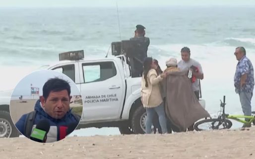 «Escuché los gritos»: el testimonio del hombre que salvó a los adolescentes argentinos del mar en Chile