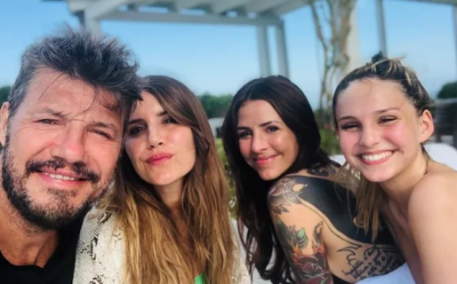 Marcelo Tinelli publicó fotos de cuando sus hijas eran chicas y les pidió perdón: “No me maten”