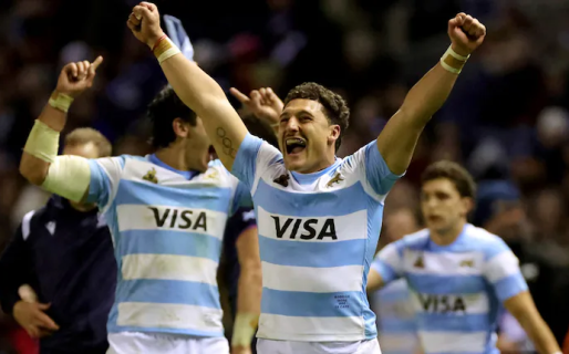 Los Pumas le ganaron 33-24 a Escocia en Edimburgo y se aseguraron ser cabeza de serie en el Mundial 2027