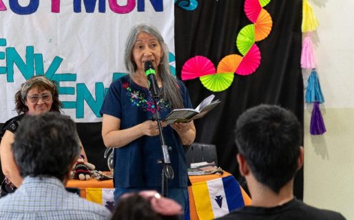 Liliana Anacalao presentó su libro “Püchike Choyun – Pequeños brotes”