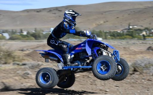 Santino Villalobos hizo podio en la 1º fecha del Campeonato Binacional de Motocross y Quadcross