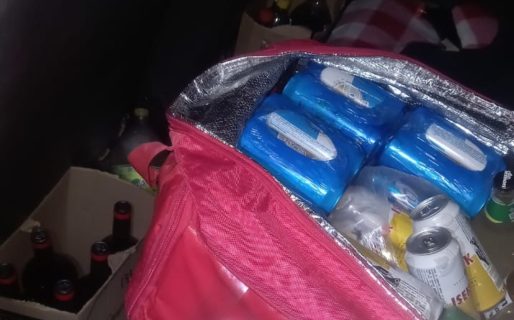 Venta ilegal: Secuestraron bebidas alcohólicas en operativo nocturno en el barrio Ceferino