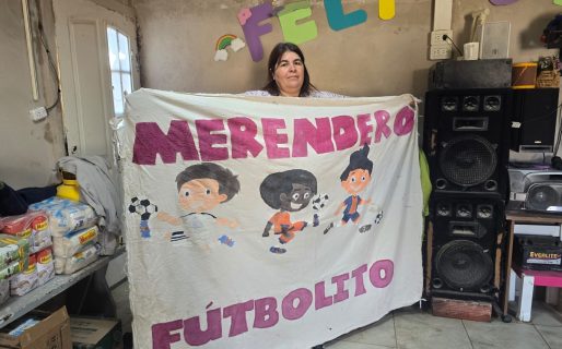 El merendero El Futbolito solicita un freezer para conservar alimentos