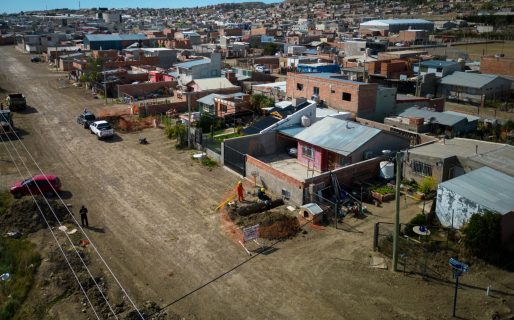 El Municipio avanza con la obra de gas en el barrio Cordón Forestal