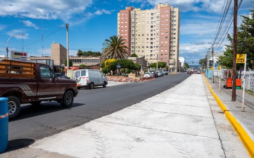 Se habilitó la calle 25 de Mayo luego del reacondicionamiento de la calzada