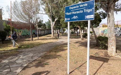 Se intensifican las tareas de acondicionamiento de espacios verdes en la ciudad