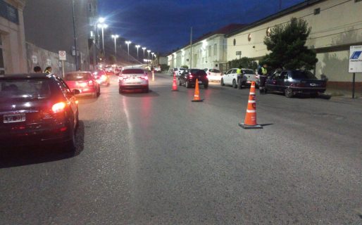 Se realizaron 82 actas de infracción al tránsito durante el fin de semana largo