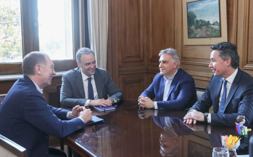 Santilli se reunió con gobernadores para conseguir los apoyos para el Presupuesto