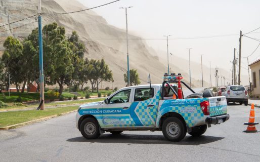 Con ráfagas extremas, el Municipio normalizó rutas y asiste a vecinos afectados