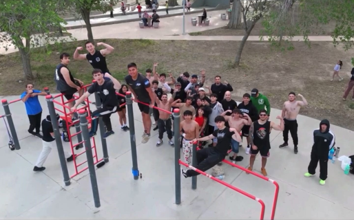 Se realizó con éxito la IV edición Calistenia Comodoro Rivadavia
