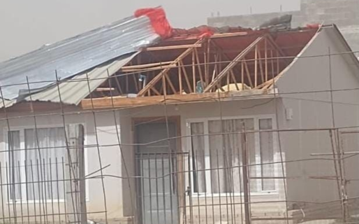 El viento destrozó el techo de una casa y ahora una familia pide de la solidaridad de los vecinos