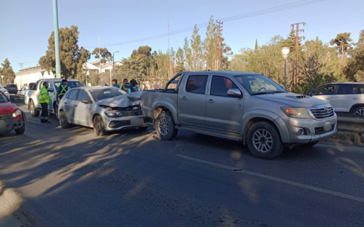 Un choque en cadena atrasó la circulación en la Ruta Nº 3