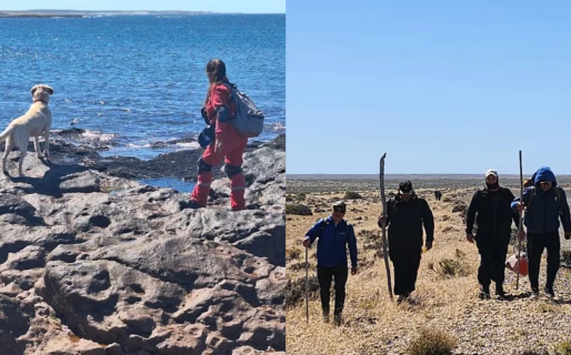 Jubilados desaparecidos en Chubut: encontraron una pista en la costa y amplían los rastrillajes