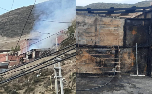 Un joven perdió su casa en un incendio y pide ayuda para reconstruirla