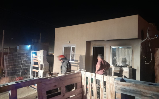 Un principio de incendio en una casa del barrio San Cayetano movilizó a los bomberos