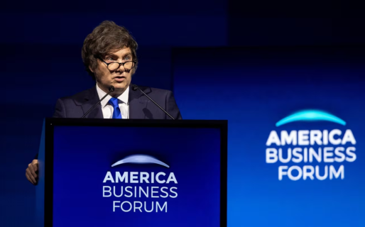 Milei expuso ante empresarios, ratificó el rumbo económico y le agradeció a Trump