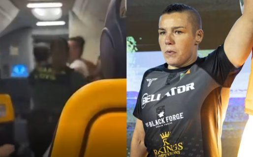 Una luchadora de artes marciales fue detenida en un avión tras agredir a dos agentes de seguridad