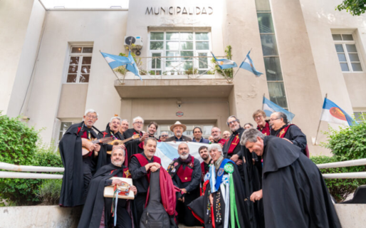 Agrupaciones tuneras visitaron el Municipio previo al Encuentro Internacional de Tunas