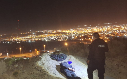 Cortó el cerco de una empresa, huyó hacia el cerro y terminó detenido